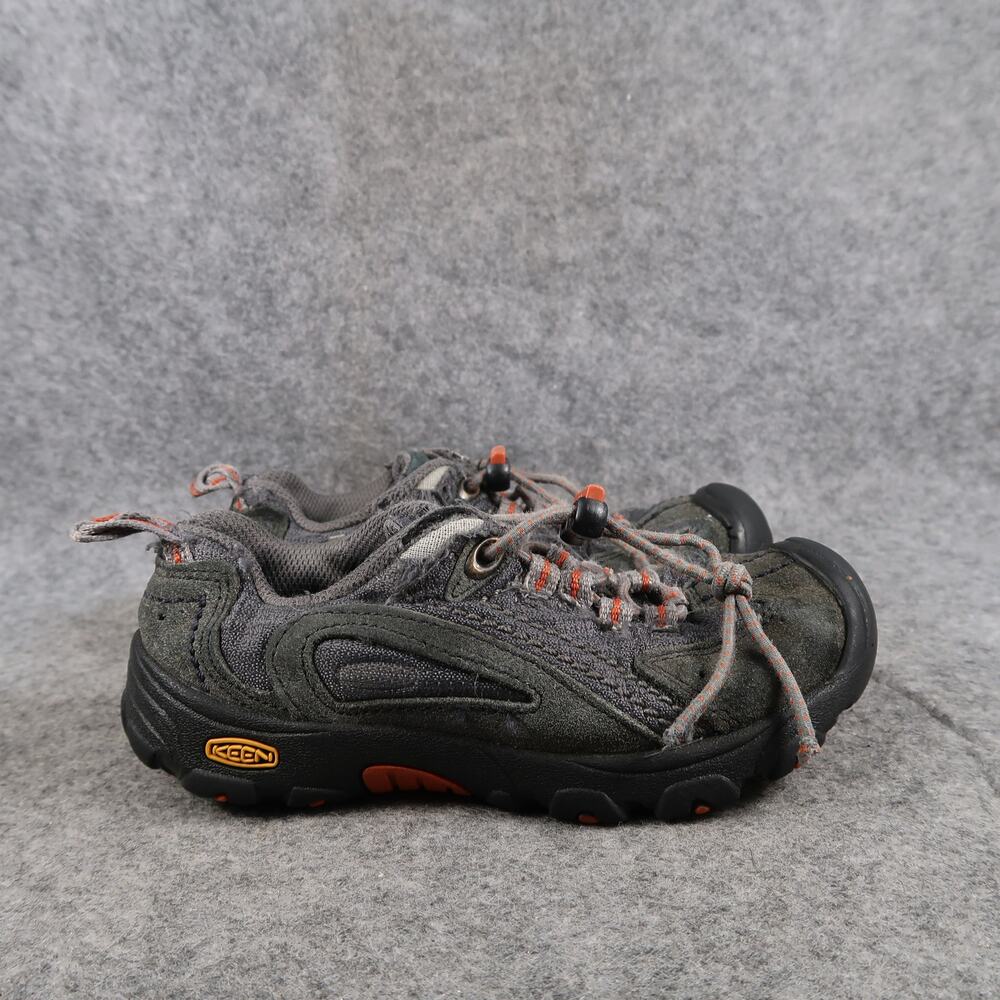 Keen Shoes Kids Toddler 11 Hiking Sneaker Trainer Lace Up Drawstring Leather